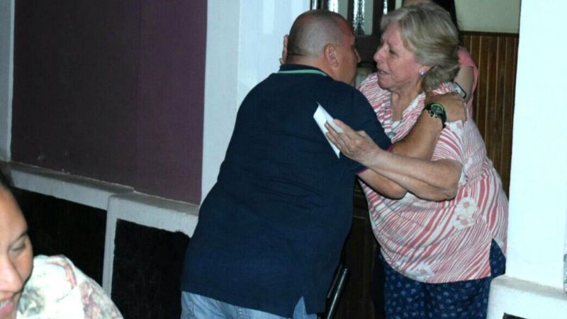 Caminata del FJPV en Recreo