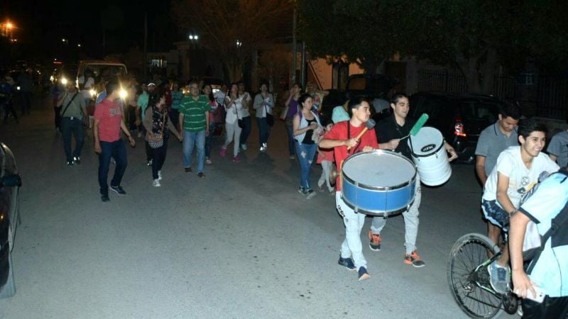 Caminata del FJPV en Recreo