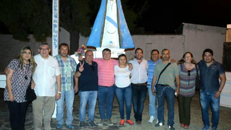 Caminata del FJPV en Recreo