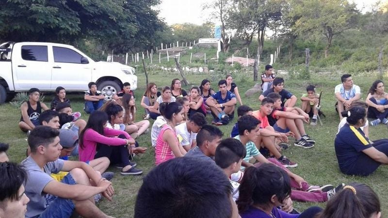 Encuentro de jóvenes con misión urbana en Ancasti