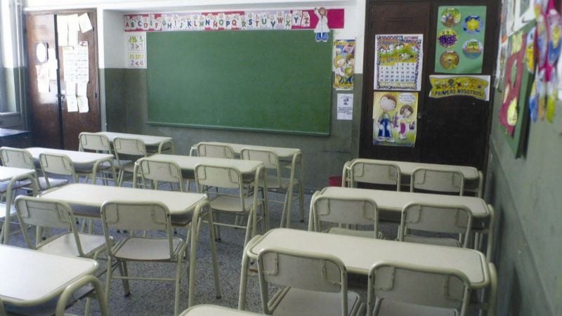 El lunes no habrá clases en el turno mañana