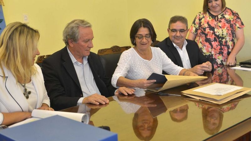 Apertura sobres para la obra de la Escuela Técnica en el sur de la Capital