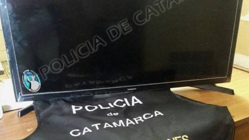 En registro domiciliario, recuperan un LCD robado