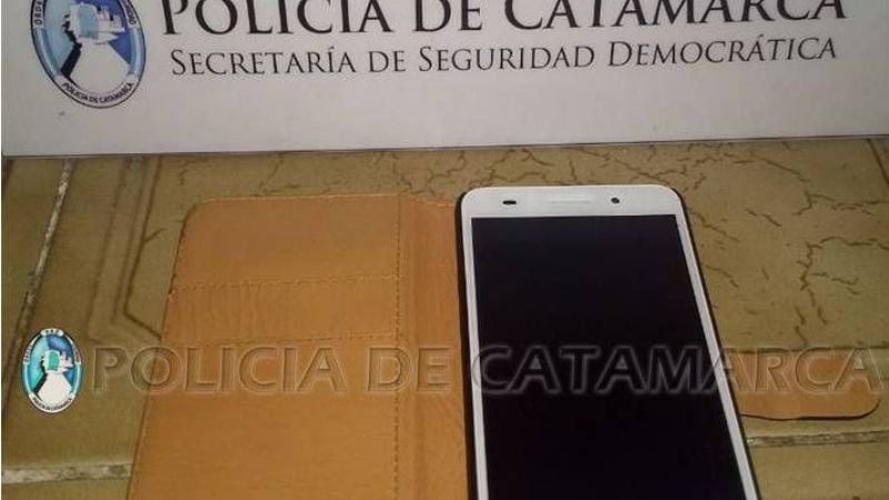 Recuperan un celular y aprehenden a un joven