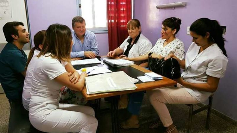 Importante recorrido por los hospitales de La Paz