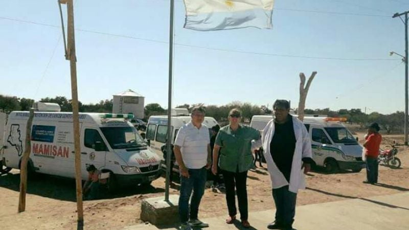 Importante recorrido por los hospitales de La Paz