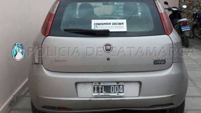 Secuestran un auto requerido por la Justicia de Tucumán