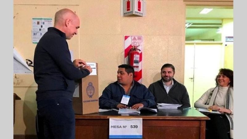 Votó Rodríguez Larreta: "No hemos reportado ningún incidente"
