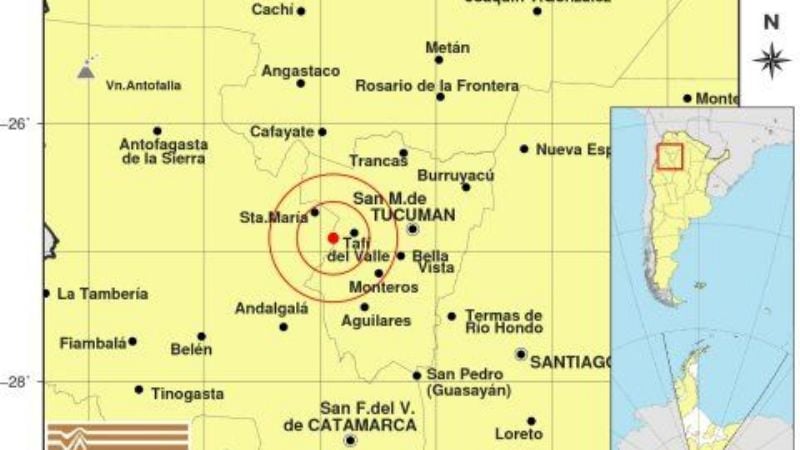 Mientras votaban, se sintió un fuerte temblor en Santa María