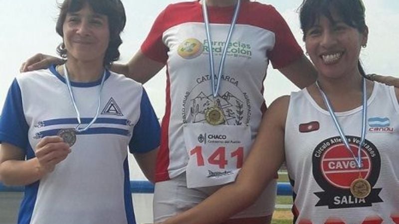 12 medallas “catuchas” en el Nacional de pista y campo