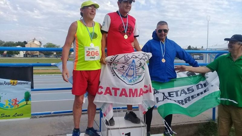 12 medallas “catuchas” en el Nacional de pista y campo