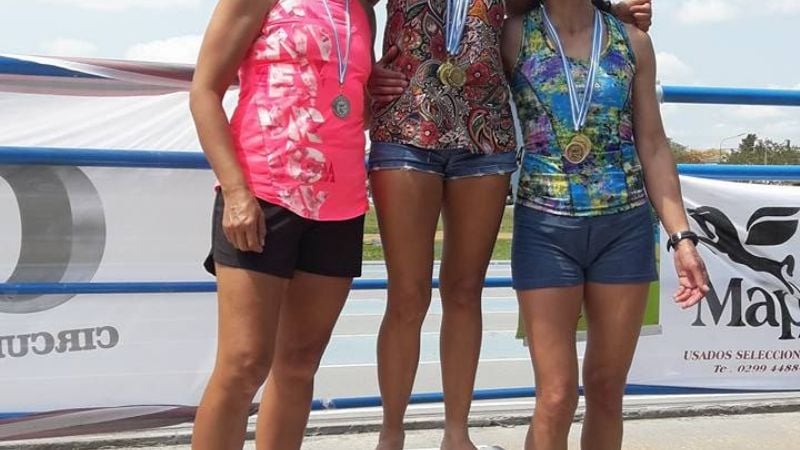 12 medallas “catuchas” en el Nacional de pista y campo