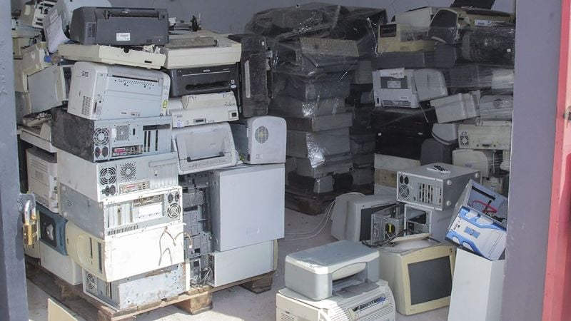 Se recolectaron 15 toneladas de artefactos eléctricos en desuso