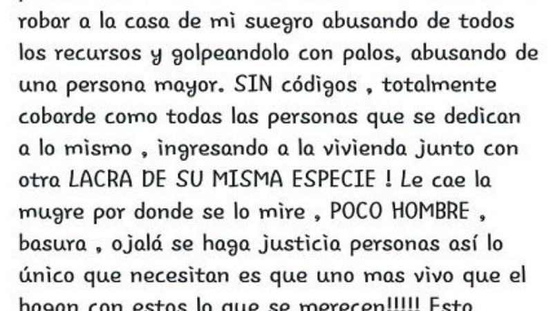 Roban y golpean al ex diputado José "Chichi" Sosa