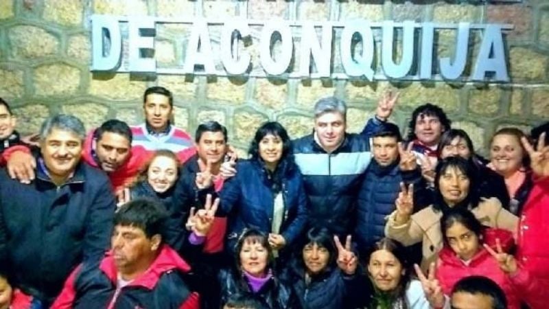 Aplastante victoria del peronismo de Aconquija