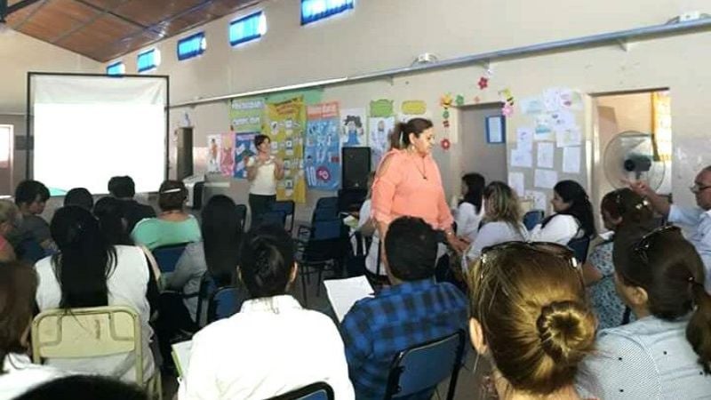 Aprender 2017: Capacitaron a docentes y directivos de La Paz