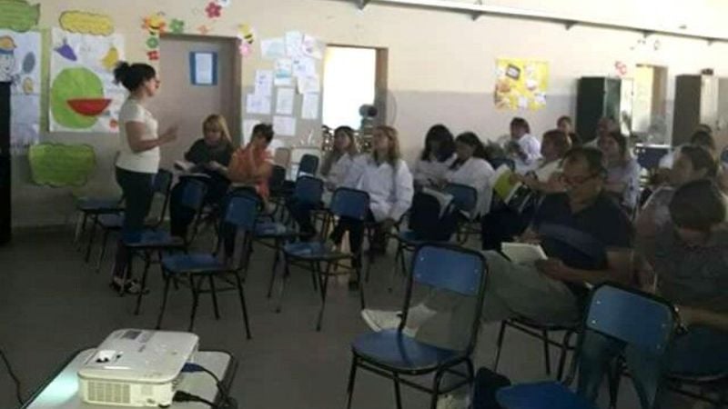 Aprender 2017: Capacitaron a docentes y directivos de La Paz