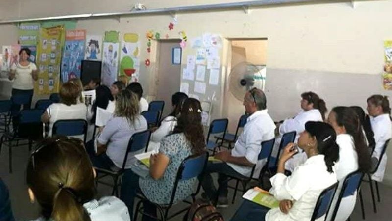 Aprender 2017: Capacitaron a docentes y directivos de La Paz