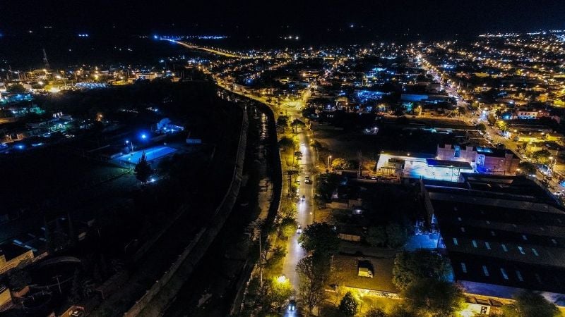 Se iluminó el arroyo Fariñango