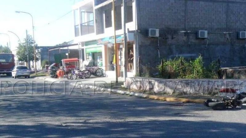 Un hombre y una niña hospitalizados tras un accidente en Chumbicha