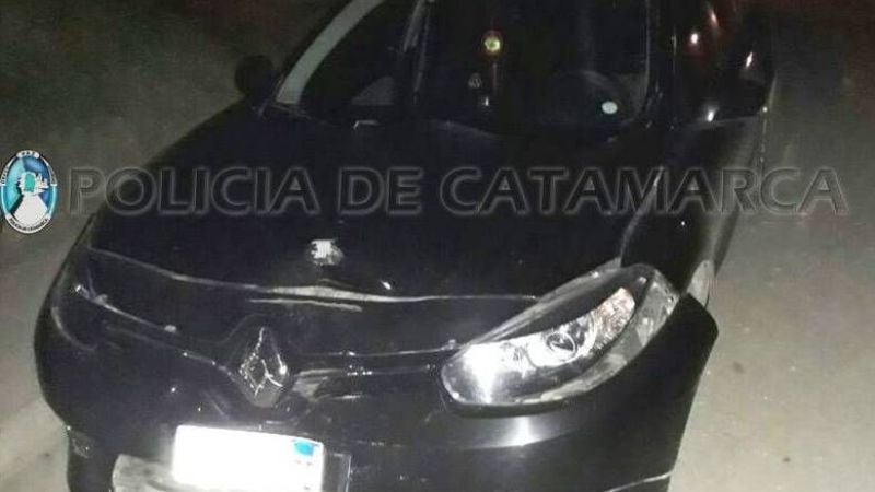 Escaparon de la policía y estrellaron el auto contra un árbol