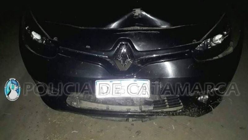 Escaparon de la policía y estrellaron el auto contra un árbol