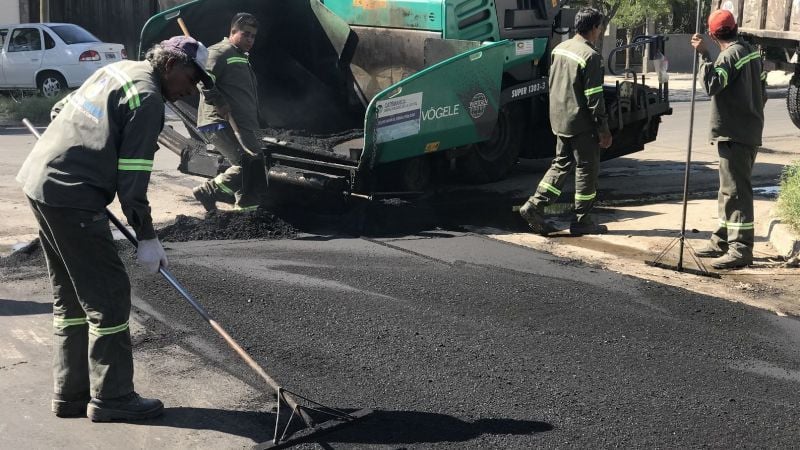 Se pavimentan más de 250 cuadras en el plan "De Mayo a Mayo"