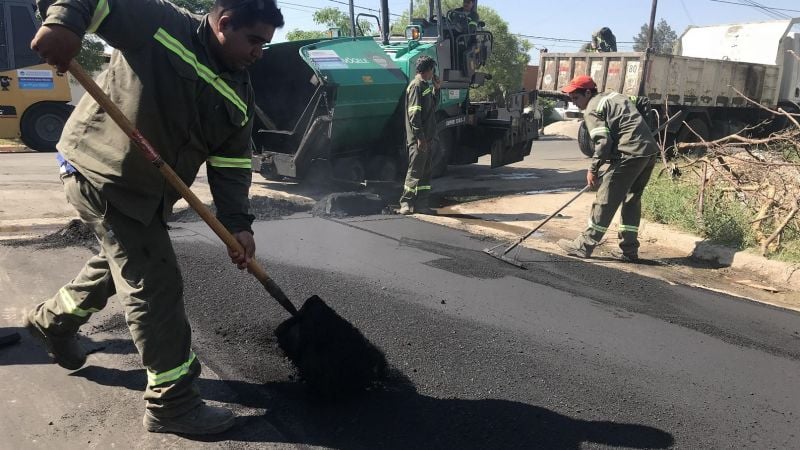 Se pavimentan más de 250 cuadras en el plan "De Mayo a Mayo"