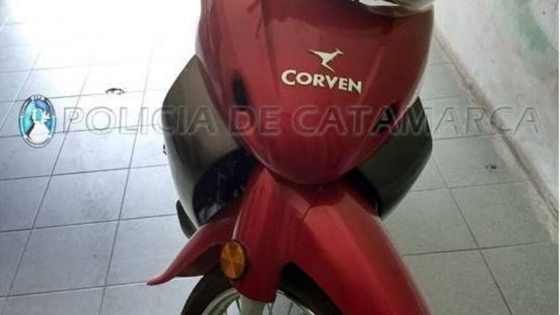 Secuestran una moto abandonada en la Capital