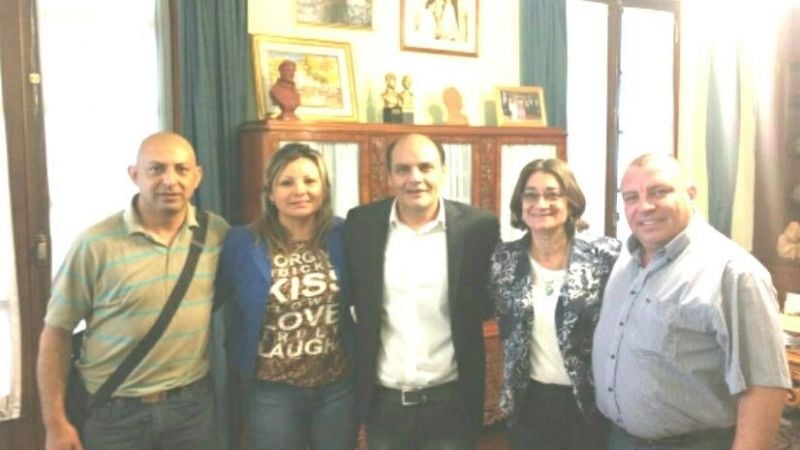 La Gobernadora recibió a los ganadores de La Paz