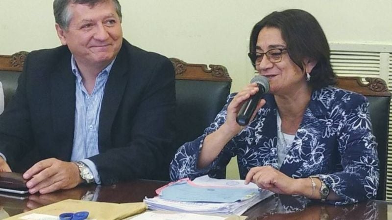 Lucía recibió a autoridades de ATSA