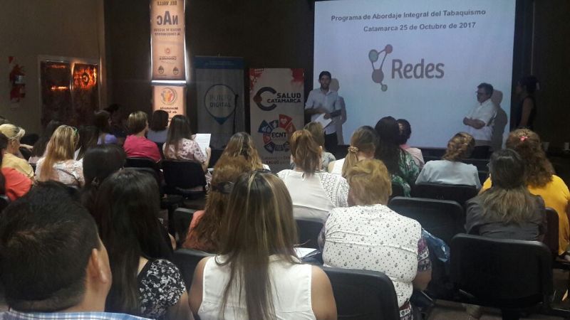 Capacitaron sobre tabaquismo