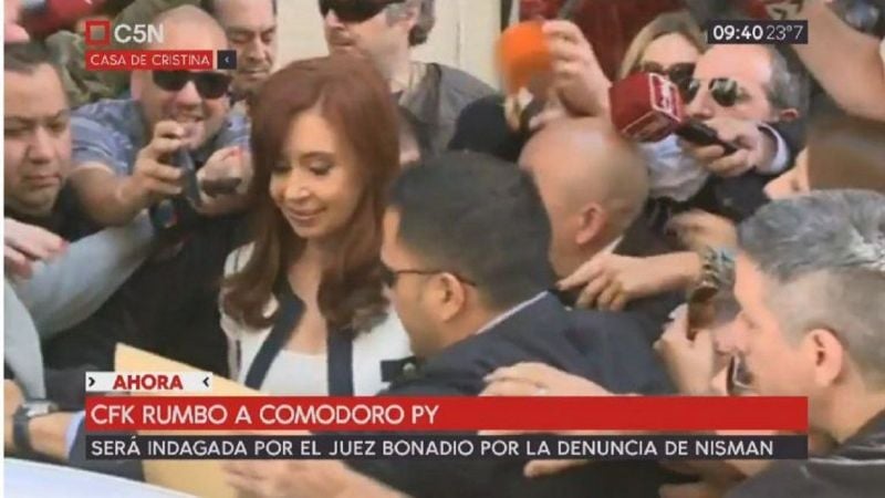 CFK declara en Comodoro Py por el pacto con Irán