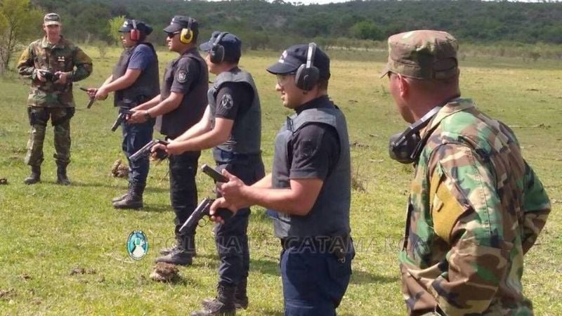 Capacitan en legislación y uso de armas de fuego a policías de Ancasti