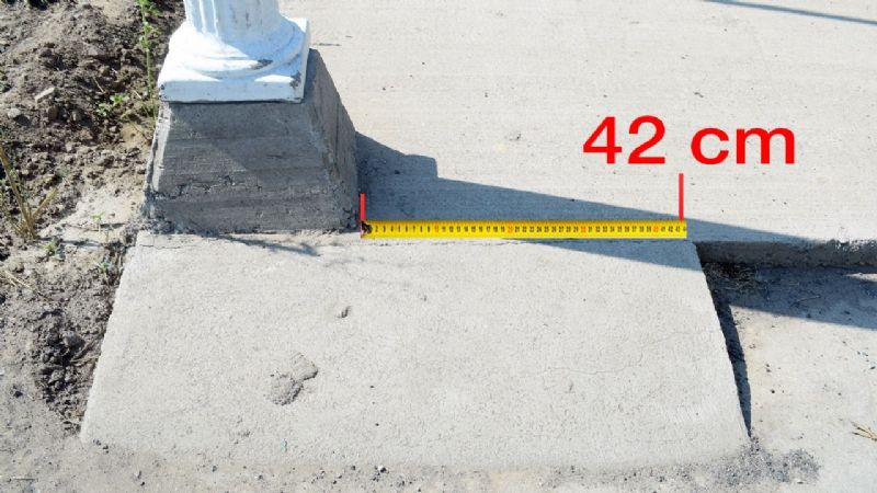 El Paseo "Faustino Lazarte" no está adecuado para discapacitados