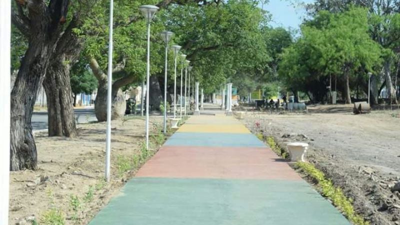 El Paseo "Faustino Lazarte" no está adecuado para discapacitados