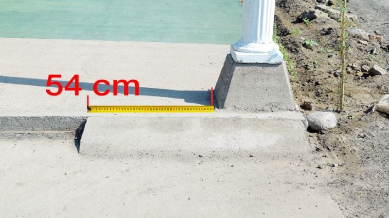 El Paseo "Faustino Lazarte" no está adecuado para discapacitados