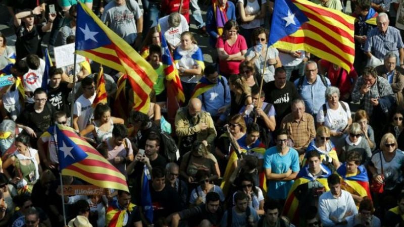 Cataluña declaró su independencia