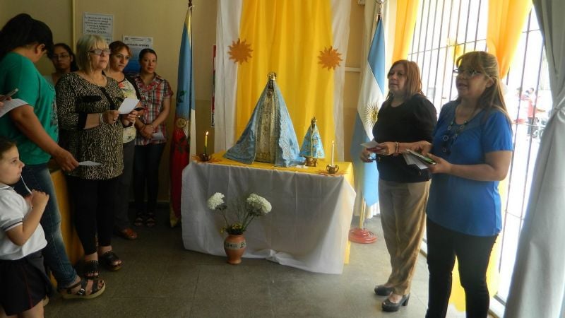 La Imagen de la Virgen del Valle recorre instituciones y organismos