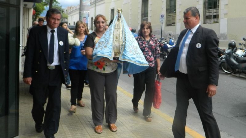 La Imagen de la Virgen del Valle recorre instituciones y organismos