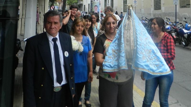 La Imagen de la Virgen del Valle recorre instituciones y organismos