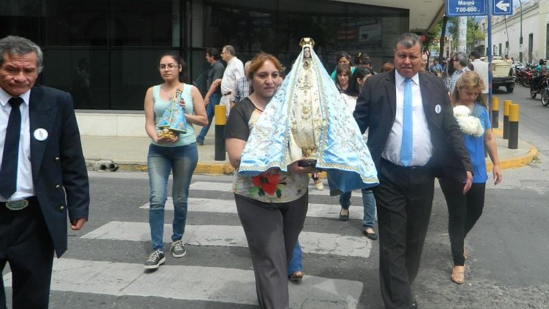 La Imagen de la Virgen del Valle recorre instituciones y organismos