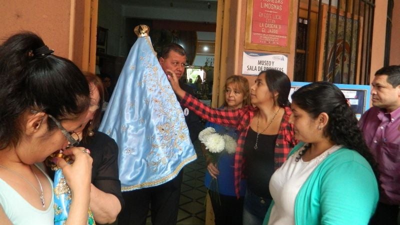 La Imagen de la Virgen del Valle recorre instituciones y organismos