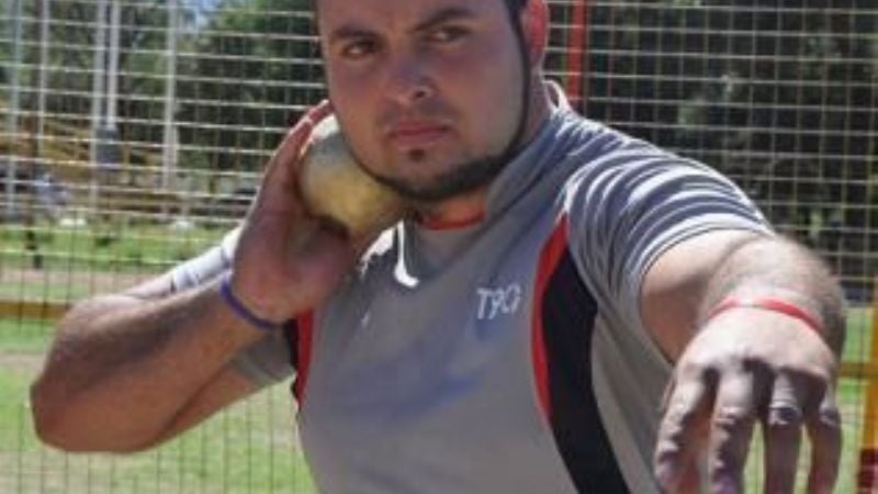 El tinogasteño Hugo Nieto vuelve lanzar en el CENARD