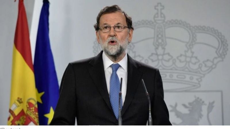 Rajoy destituyó al gobierno catalán