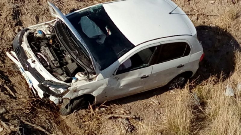 Otro tremendo vuelco en la curva de Choya Viejo