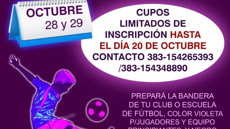 La  Escuela de Fútbol Fiel juega por sus 10 años