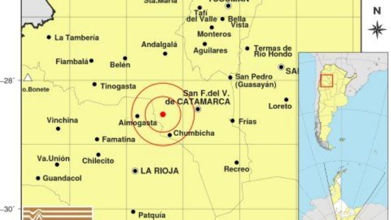 Temblor en el límite con La Rioja