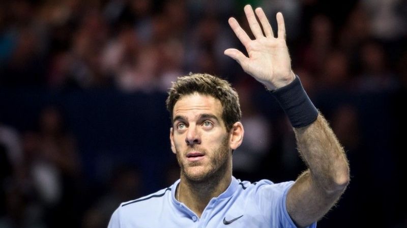 Federer, campeón de Basilea venciendo a Del Potro