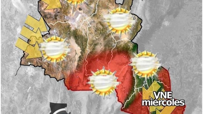 Catamarca arderá mañana miércoles